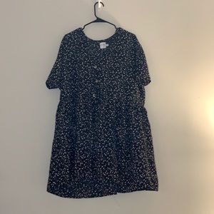 Princess Polly oversized floral button down dress